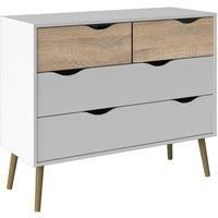 Oslo Chest Of 4 Drawers, Oak