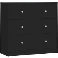 Furniture To Go | May Chest of 3 Drawers in Black