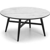 Firenze Marble Effect Coffee Table White