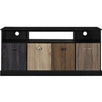 Ameriwood Mercer Black TV Cabinet Console Unit For TVs Up To 60"