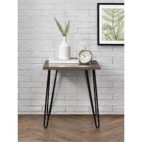 Owen Side Table  Walnut Effect