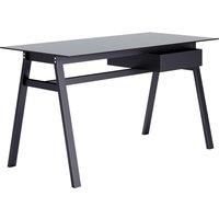 Alphason Richmond 1 Drawer Desk - Black