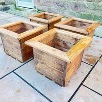 Charles Taylor 4pc Small Planter Set