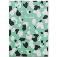 B5 Casebound Camo Print Notebook - Blue - Notebooks - Stationery Supplies