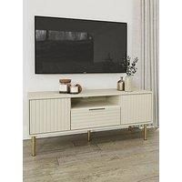 Nervata TV Unit Modern Storage Media Entertainment Storage Shelf Living Bedroom