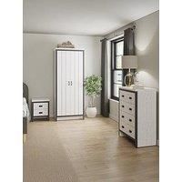 Gfw Boston 3 Piece Bedroom Set (2 Drw Bed, 4 Drwr Cht, 2 Robe)