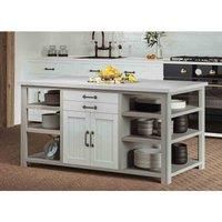 Molly and Milo London Silver Shale - Kitchen Island