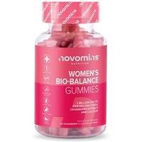 60 Novomins Nutrition Women's Bio-Balance Strawberry Gummies SALE BBE 08/25 2025