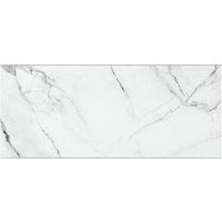 Carrara Marble Glass Bathroom Splashback 250Mm X 600Mm X 4Mm