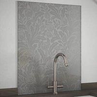 Glass Kitchen Splashback Country Living Leaf Stone Self Adhesive Hob Back Panel