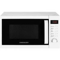 Cookology CFSDI20LWH Digital Microwave in White, 20L 800W Freestanding