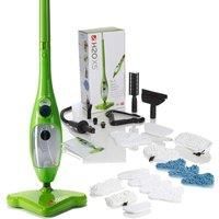 H2O X5 Premium Edition - Steam Mop - 5 in 1 Steam Cleaner (Green)