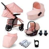 My Babiie MB200i Dani Dyer Pink Plaid iSize Travel System