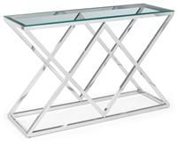 Julian Bowen Biarritz X Frame Console Table