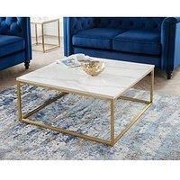 Julian Bowen Scala Coffee Table Gold