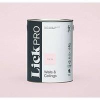 LickPro Matt Pink 04 Emulsion Paint 5Ltr (544JY)