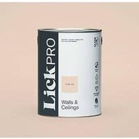 LickPro Eggshell Pink 02 Emulsion Paint 5Ltr (717JY)