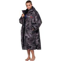 Dryrobe Advance Adults Black Camo Black Long Sleeve Outdoor Robe