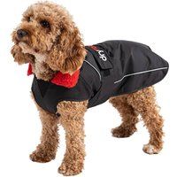 Dryrobe Black & Red Dog Coat