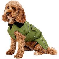 Dryrobe Dark Green & Black Dog Coat