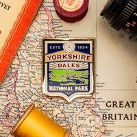 The Adventure Patch Company Yorkshire Dales National Park Fridge Magnet