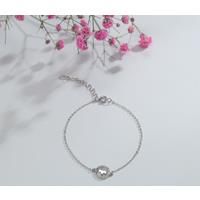 Sterling Silver S925 Round Pet Bracelet