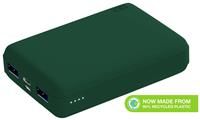 Juice 3 Charges Power Bank | 10,000mAh 15W PD Portable Charger | Universal Compatibility | iPhone, Samsung, Microsoft, Google, Sony, and More | Amazon Exclusive | Green