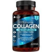 Collagen Tablets Type 1 Highly Absorbent Boosted With 15 Vitamins High Strength