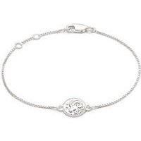 Rachel Jackson Zodiac Mini Art Coin Silver Bracelet