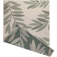 Duo Weave Indoor/Outdoor Rug Trailing Leaves Green 170 X 120Cm