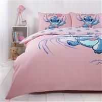 Disney Stitch Aloha Duvet Cover Set - Pink