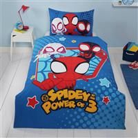 Disney Spidey and Friends Kids Bedding Set Single- Toddler