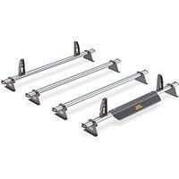 Van Guard 4 ULTI Roof Bars + 4 load stops for Fiat Talento 2016-2021 | L1, L2 | H1 | VG315-4