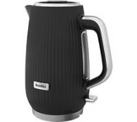 BREVILLE Linear VKT243 Jug Kettle - Black & Chrome, Black