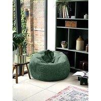 Rucomfy Fabric Snug Slouchbag Beanbag - Moss Green