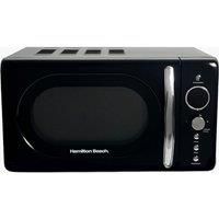 Hamilton Beach 20L Retro Black Microwave