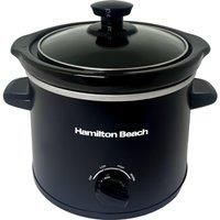 Hamilton Beach /'The Mighty Mini/' 1.8L Black Slow Cooker