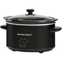 Hamilton Beach /'The Comfort Cook/' 3.5L Black Slow Cooker