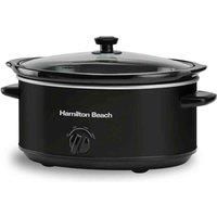 Hamilton Beach /'The Family Favourite/' 6.5L Black Slow Cooker