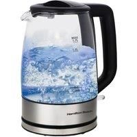 Hamilton Beach 1.7L Illuminating Glass Kettle