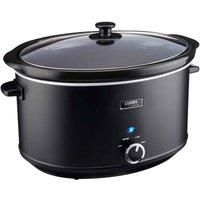 Cooks Professional Slow Cooker | Slow Cookers with Glass Lid & 2 Heat Settings | Including Keep Warm Function | One Pot Cooker for Large Family | 8 Litres