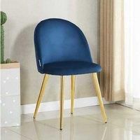 Single Luzia Velvet Dining Chair