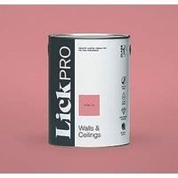 LickPro Matt Pink 12 Emulsion Paint 5Ltr (907JY)