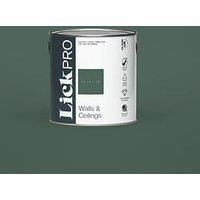 LickPro Matt Green BS 14 C 39 Emulsion Paint 2.5Ltr (617JY)