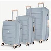 Tulum 3 Pc Set 8 Wheel Hardshell Expandable Suitcases