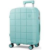 Rock Luggage Pixel 8-Wheel Hardshell Small Suitcase With Tsa Lock - Pastel Green