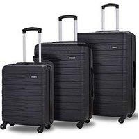 Rock Luggage Seattle 3-Piece Suitcase Luggage Set