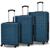 Rock Luggage Seattle 3-Piece Suitcase Luggage Set