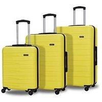 Rock Luggage Seattle 3-Piece Suitcase Luggage Set