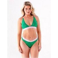 Lemonade Synergy Thong - Green